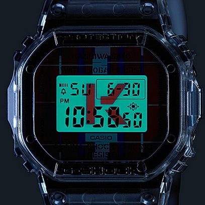 G-SHOCK DWE-5600KS-7 手表 透明色 #5