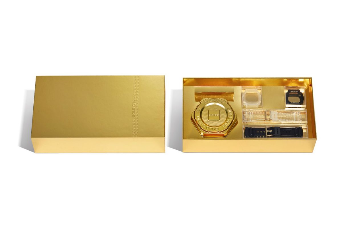 G-SHOCK DWE-5600HG-1PFH 手表 金色 #4