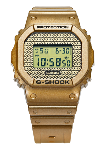 G-SHOCK DWE-5600HG-1PFH 手表 金色 #1