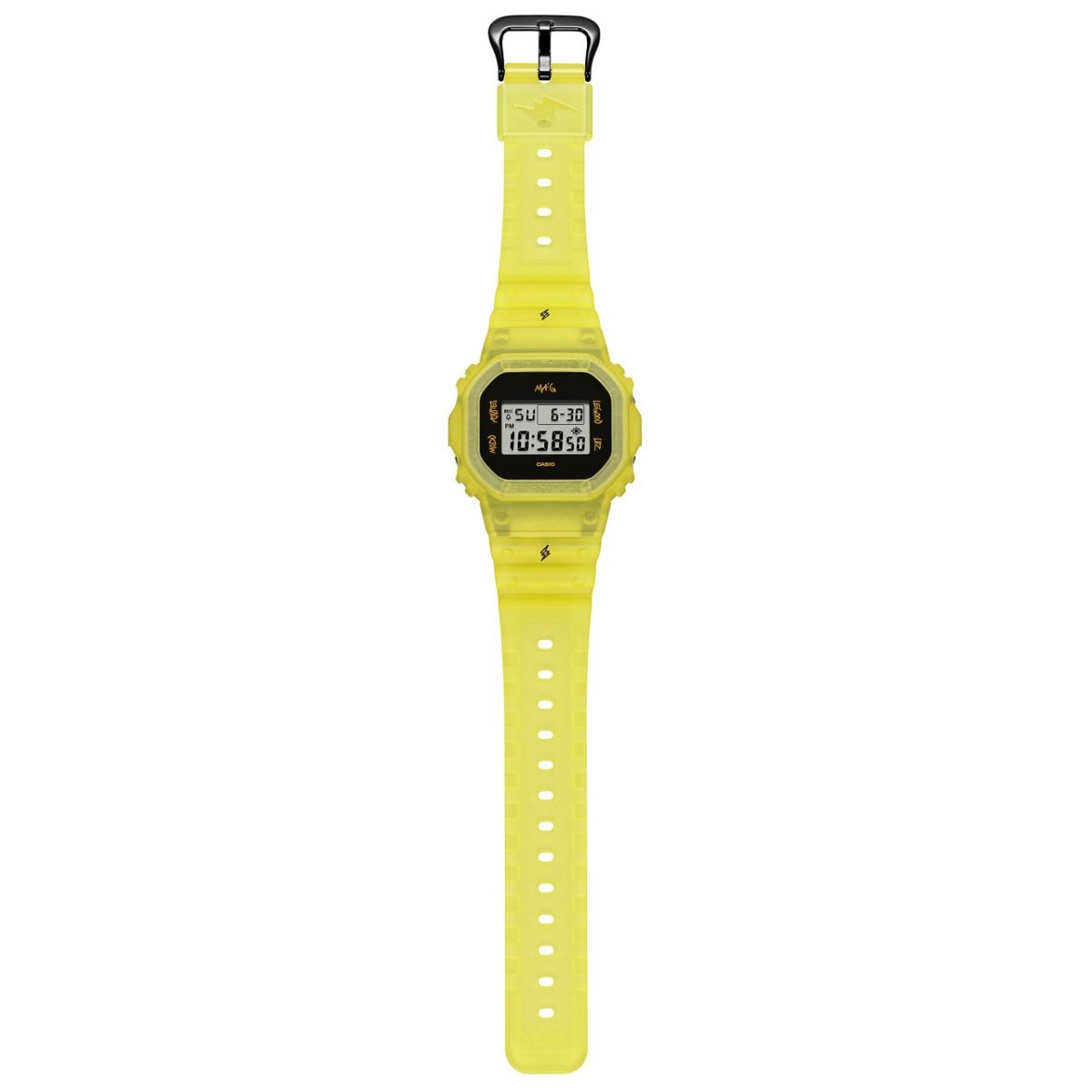 G-SHOCK DWE-5600JB-1A9 手表 黄色 #5