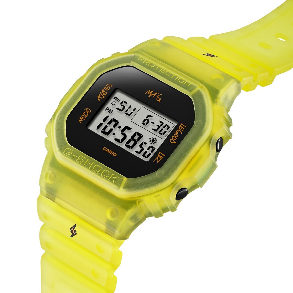 G-SHOCK DWE-5600JB-1A9 手表 黄色 #11