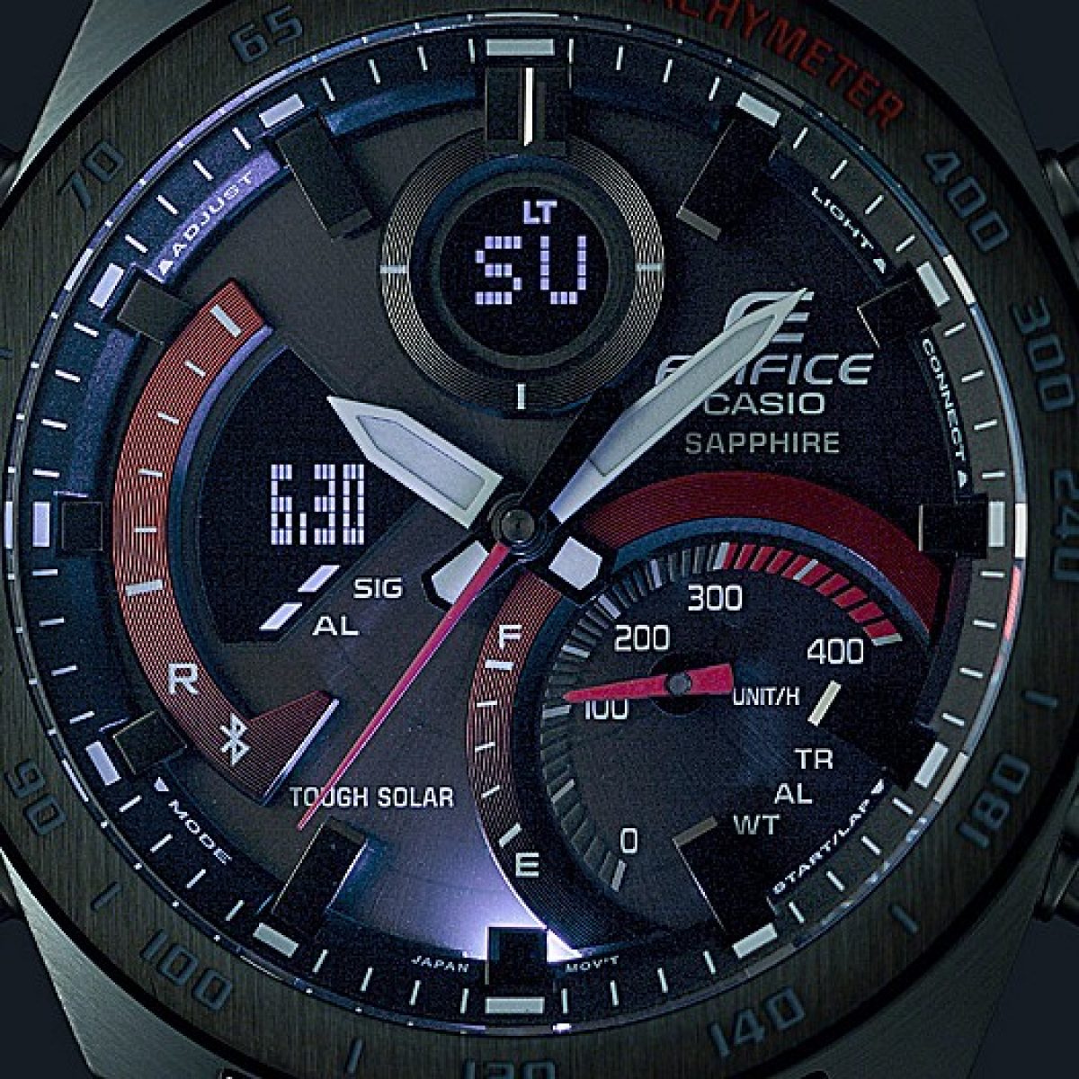 EDIFICE ECB-900YDB-1A 手表 黑色 #3