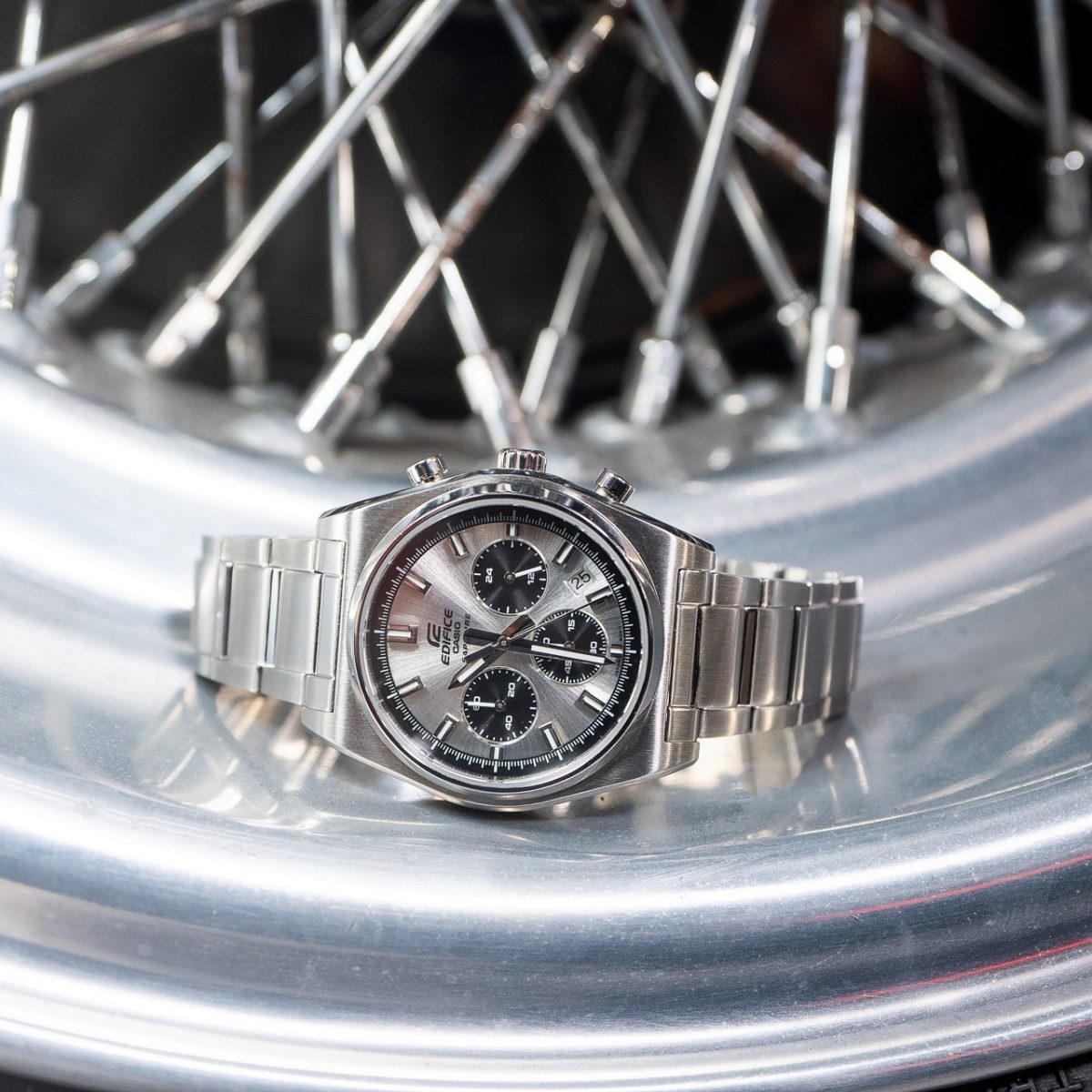 EDIFICE EFB-730D-7AV 手表 银色 #9
