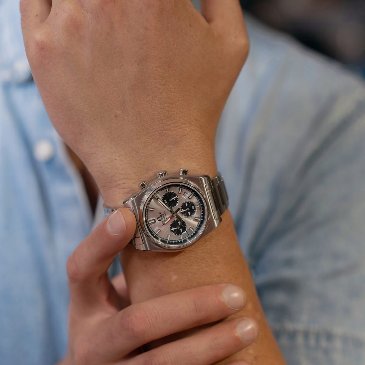 EDIFICE EFB-730D-7AV 手表 银色 #2