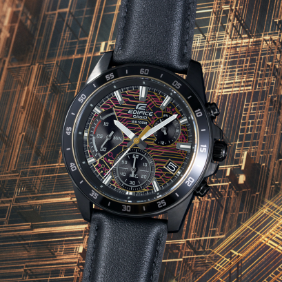 EDIFICE EFV-540CL-1A 手表 黑色 #3