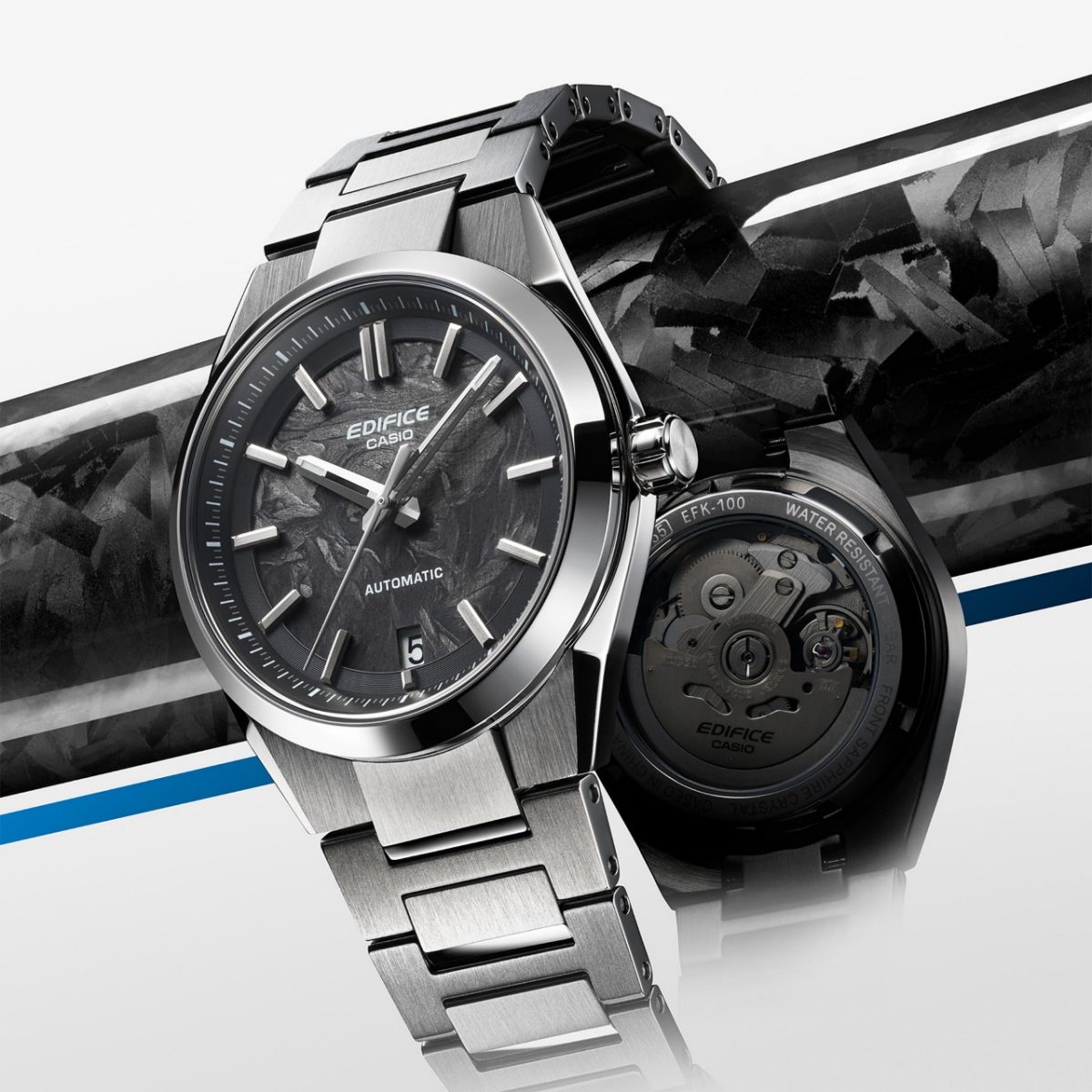 EDIFICE EFK-100CD-1A 手表 银色 #2