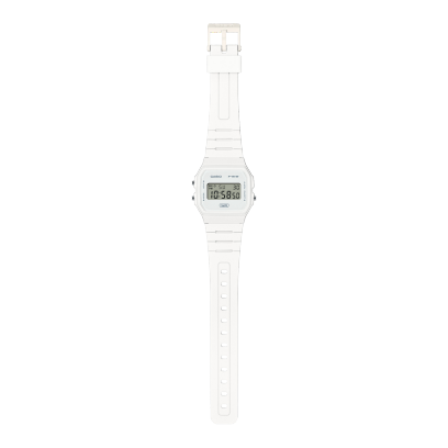 CASIO F-91WB-7A 手表 白色 #3