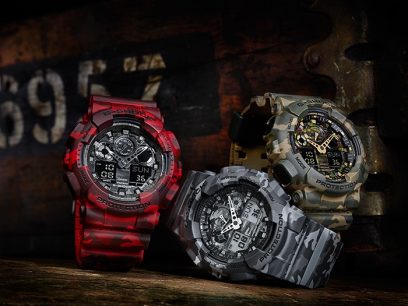 G-SHOCK GA-100CM-4A 手表 红色 #6