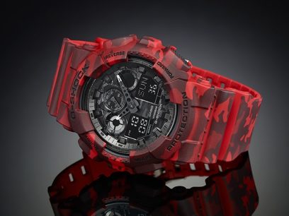 G-SHOCK GA-100CM-4A 手表 红色 #2