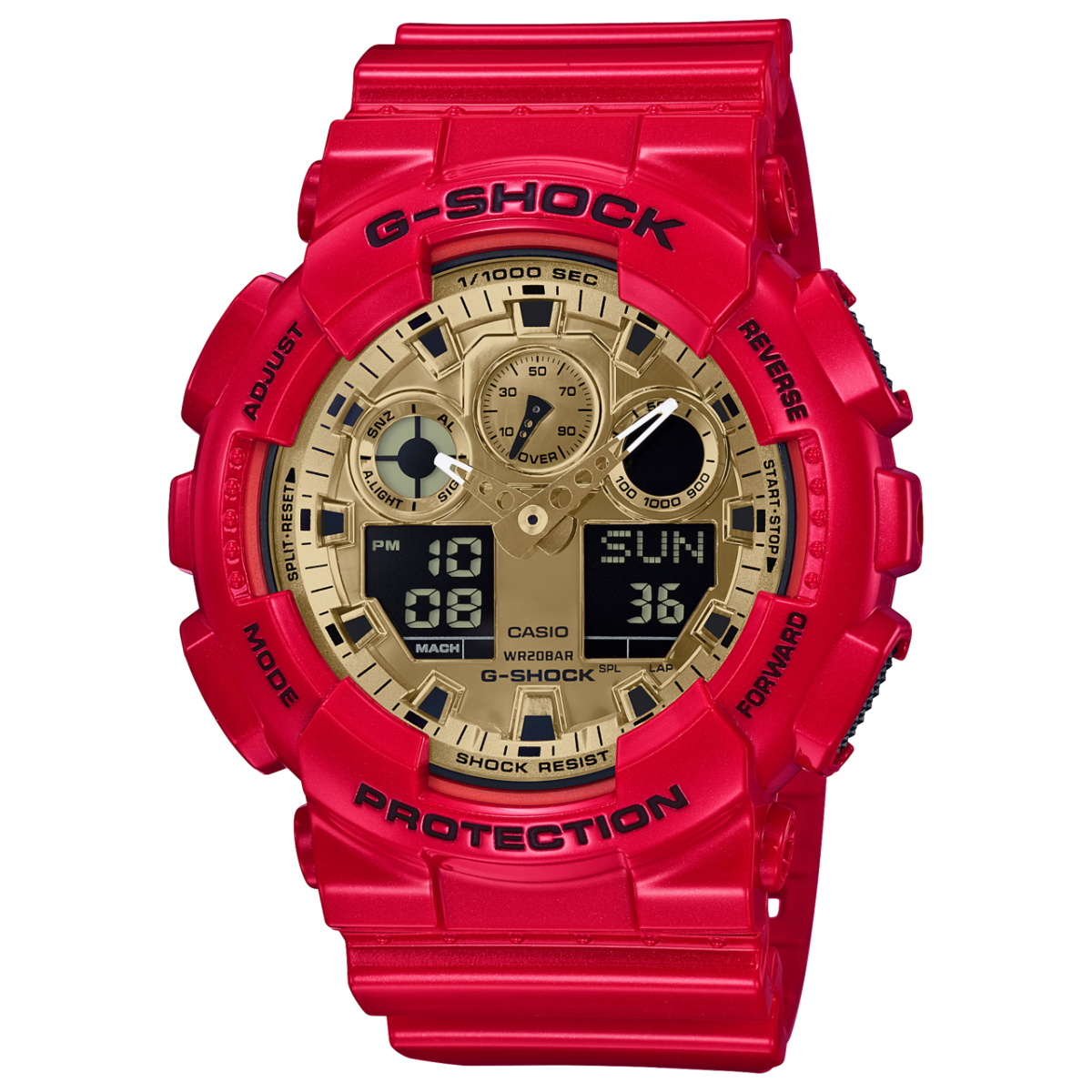 G-SHOCK GA-100CX-4A 手表  #1