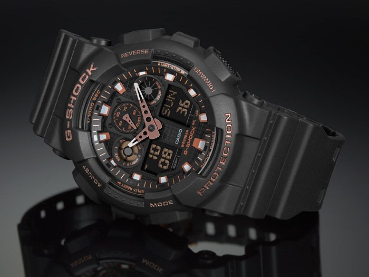 G-SHOCK GA-100GBX-1A4 手表 黑色 #2