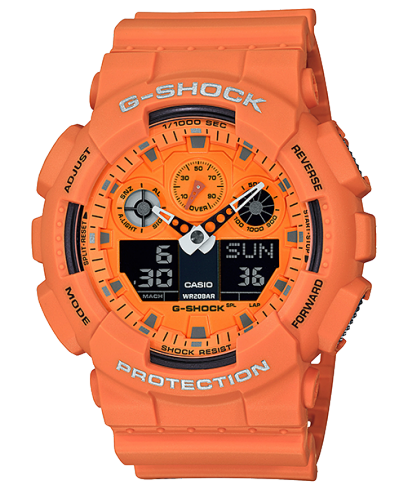 G-SHOCK GA-100RS-4A 手表  #1