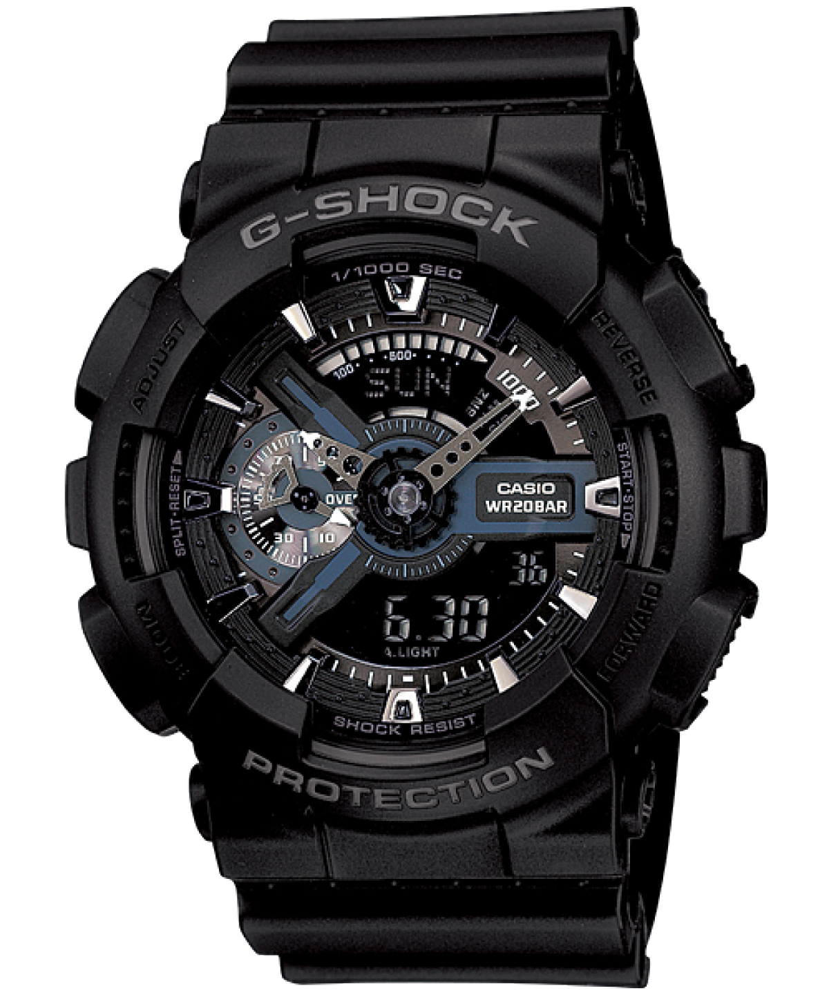 G-SHOCK GA-110-1B 手表 黑色 #1