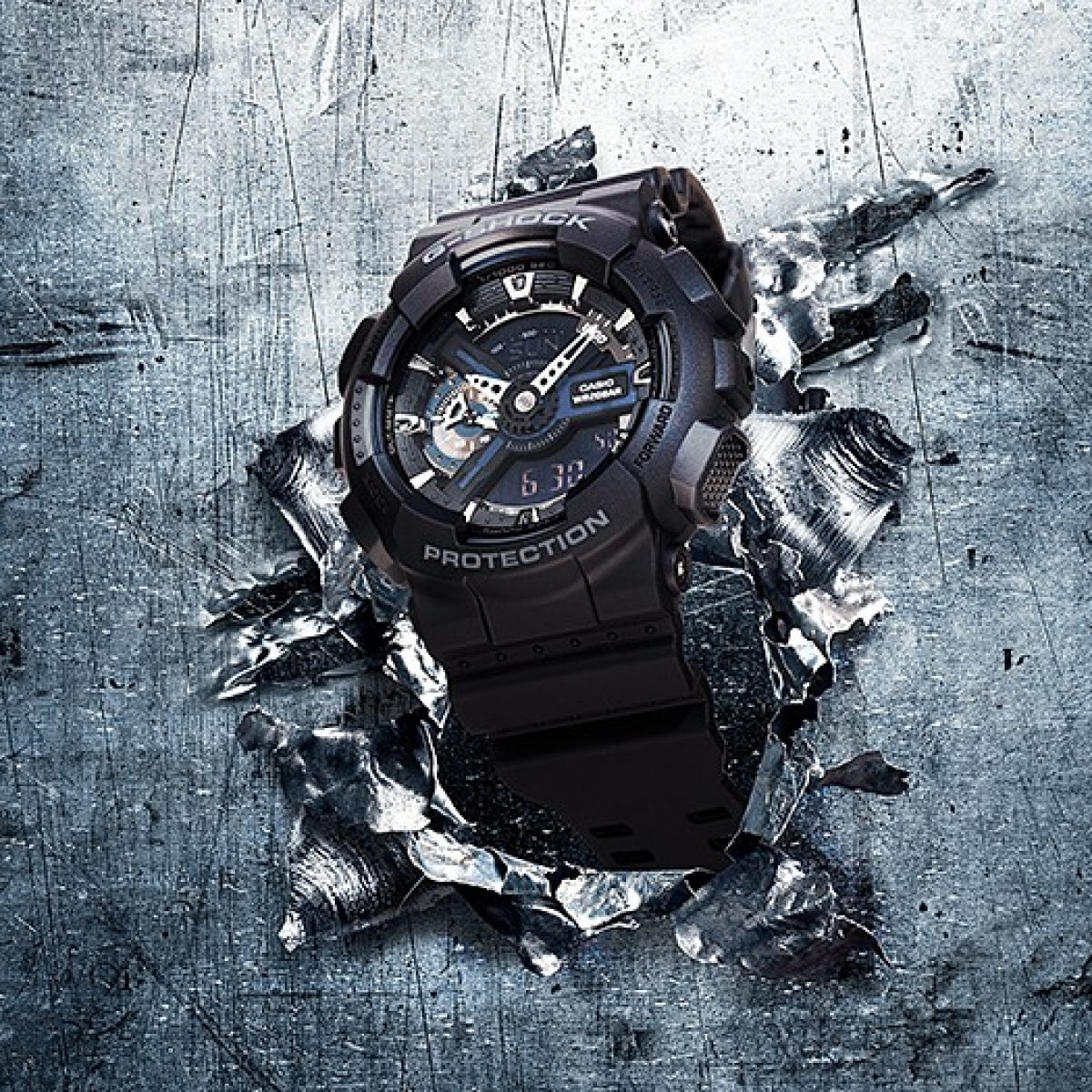 G-SHOCK GA-110-1B 手表 黑色 #2