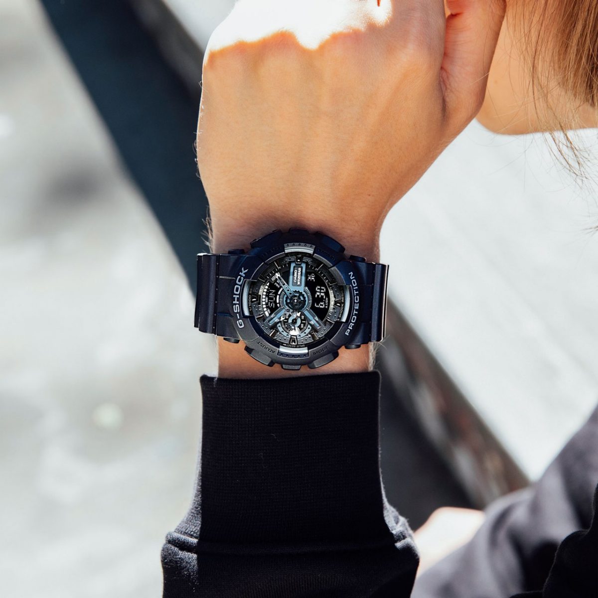 G-SHOCK GA-110-1B 手表 黑色 #2