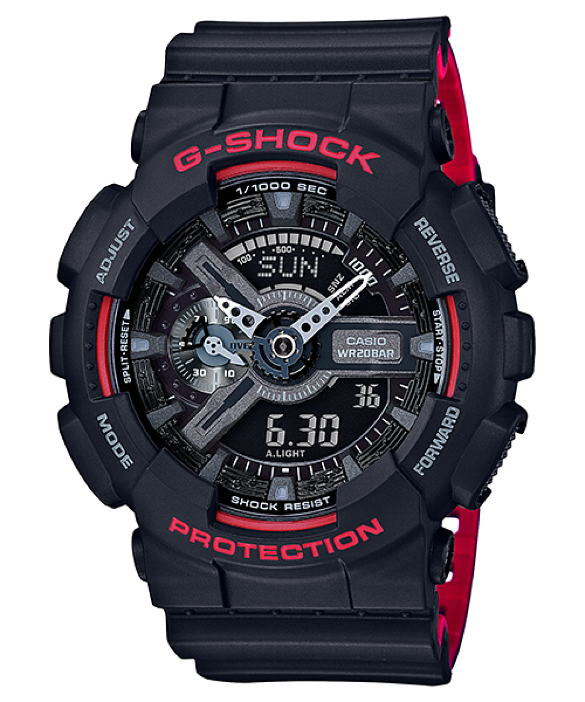 G-SHOCK GA-110HR-1A 手表 黑色 #1