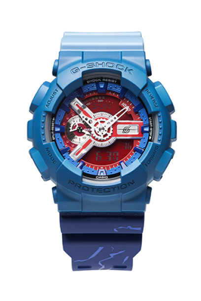 G-SHOCK GA-110SAS21-2PFN 手表 蓝色、浅蓝色 #1