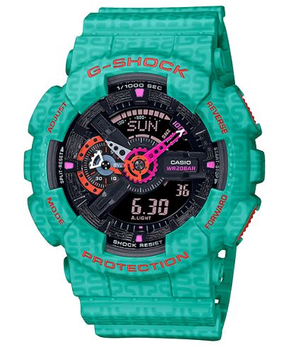 G-SHOCK GA-110SGG-3A 手表 绿色 #1