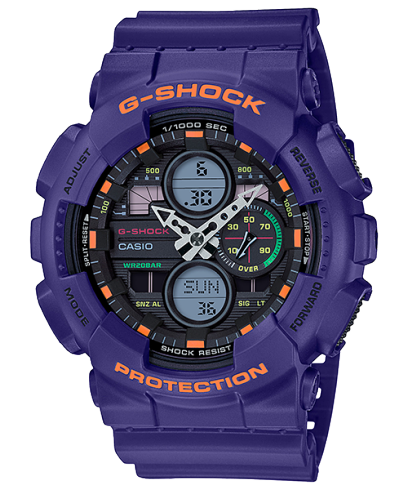 G-SHOCK GA-140-6A 手表 紫色 #1