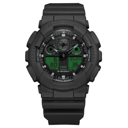 G-SHOCK GA-100BEG-1A 手表 黑色 #4