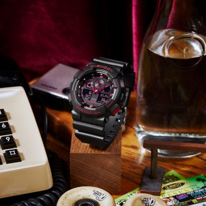 G-SHOCK GA-100BNR-1A 手表 黑色 #5