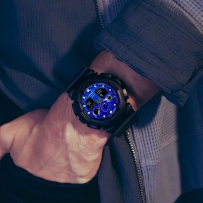 G-SHOCK GA-100FL-1A 手表 黑色 #2