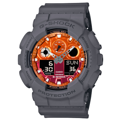 G-SHOCK GA-100FL-8A 手表 灰色 #1