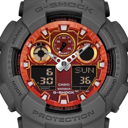 G-SHOCK GA-100FL-8A 手表 灰色 #10