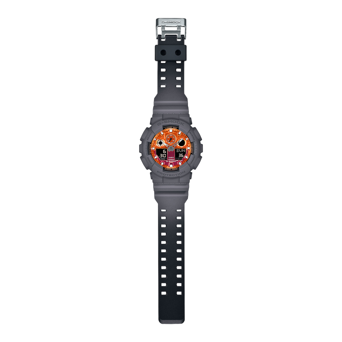 G-SHOCK GA-100FL-8A 手表 灰色 #9
