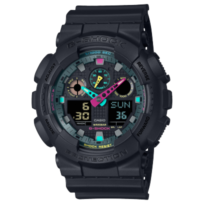 G-SHOCK GA-100MF-1A 手表 黑色 #5