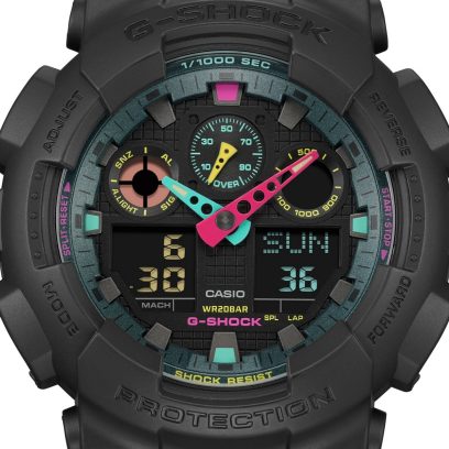 G-SHOCK GA-100MF-1A 手表 黑色 #8