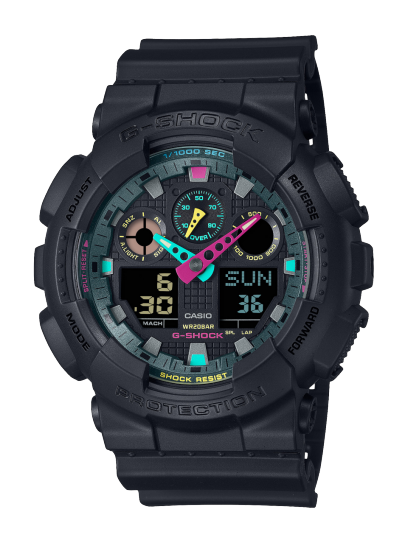 G-SHOCK GA-100MF-1A 手表 黑色 #1