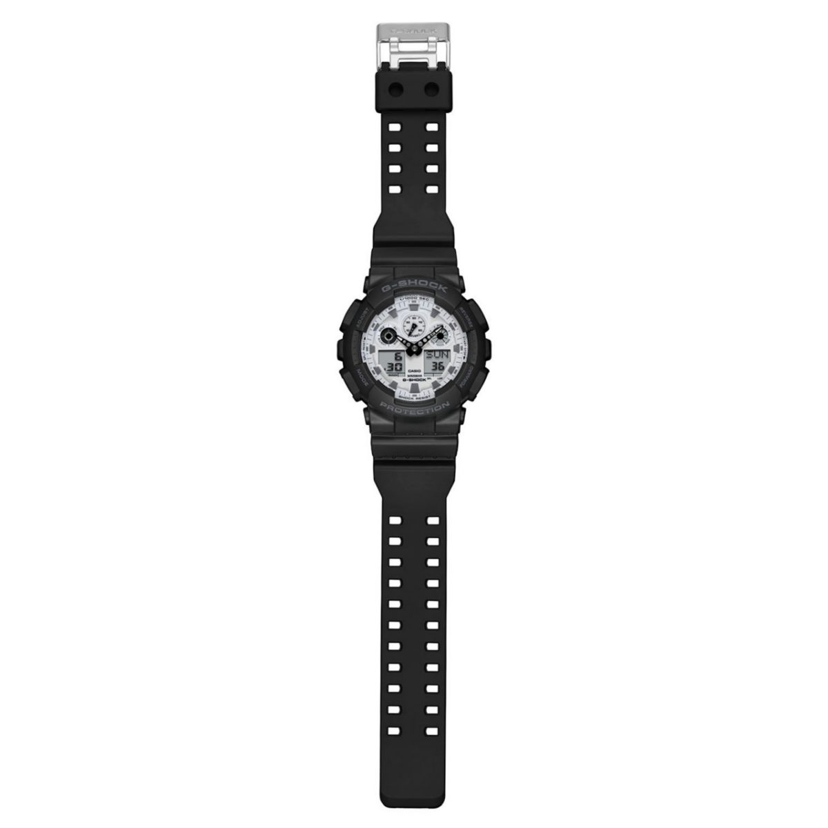 G-SHOCK GA-100WD-1A 手表 黑色 #3