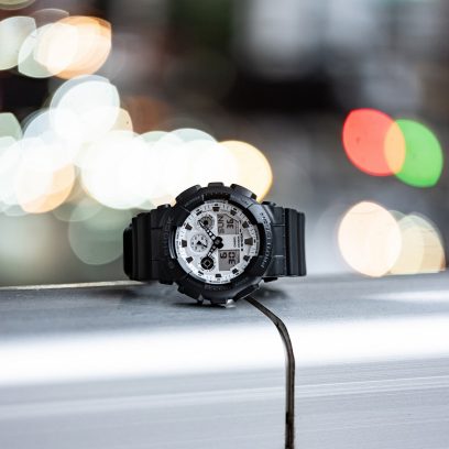 G-SHOCK GA-100WD-1A 手表 黑色 #2