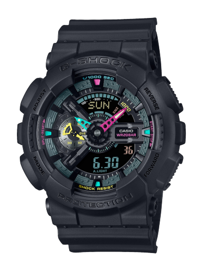 G-SHOCK GA-110MF-1A 手表 黑色 #1