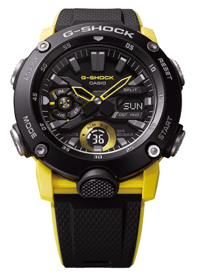 G-SHOCK GA-2000-1A9 手表 黑色 #4