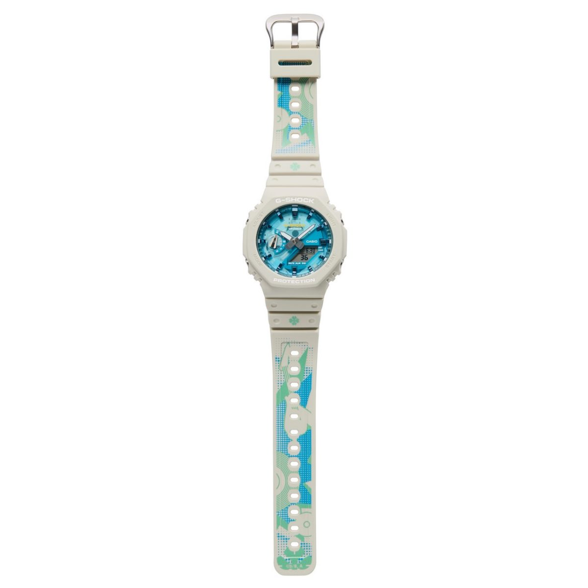 G-SHOCK GA-2100AS-5APRT 手表 米色 #4