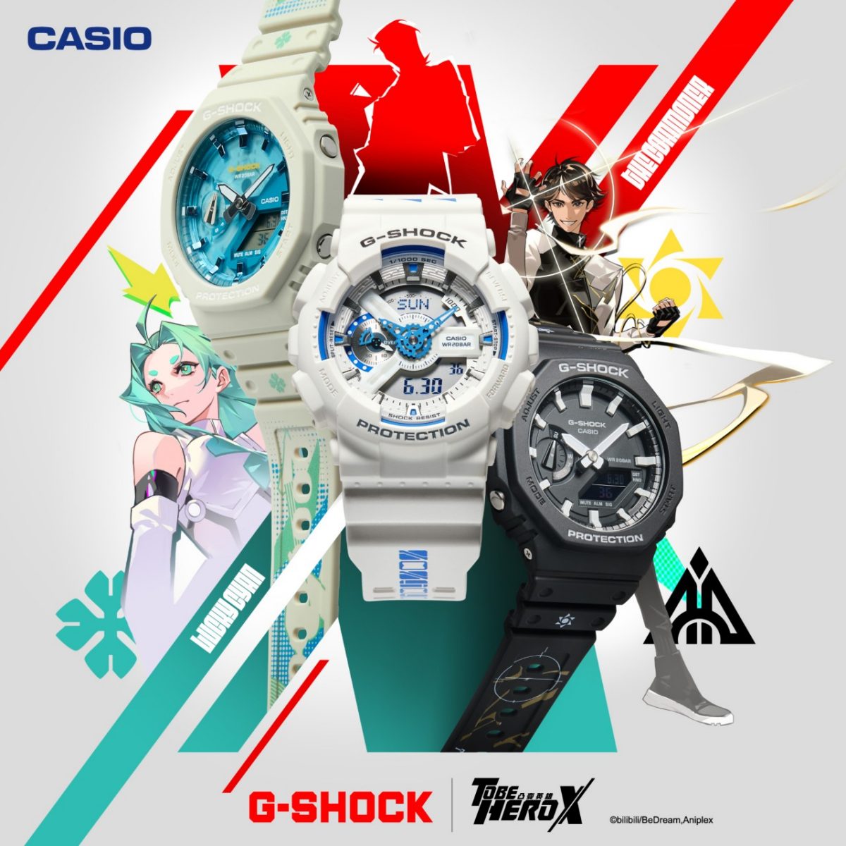 G-SHOCK GA-2100AS-5APRT 手表 米色 #2