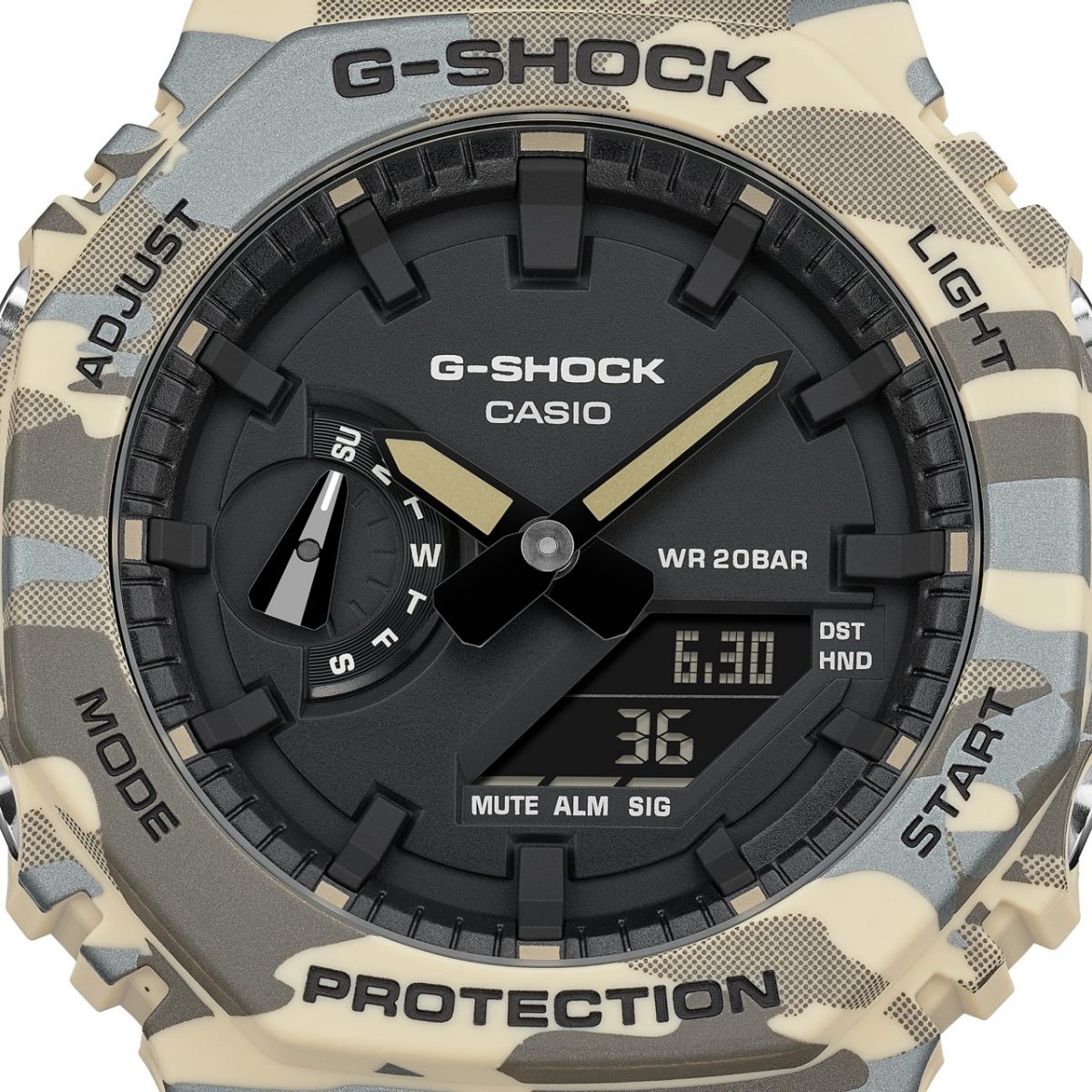 G-SHOCK GA-2100CM-5A 手表 米色 #3