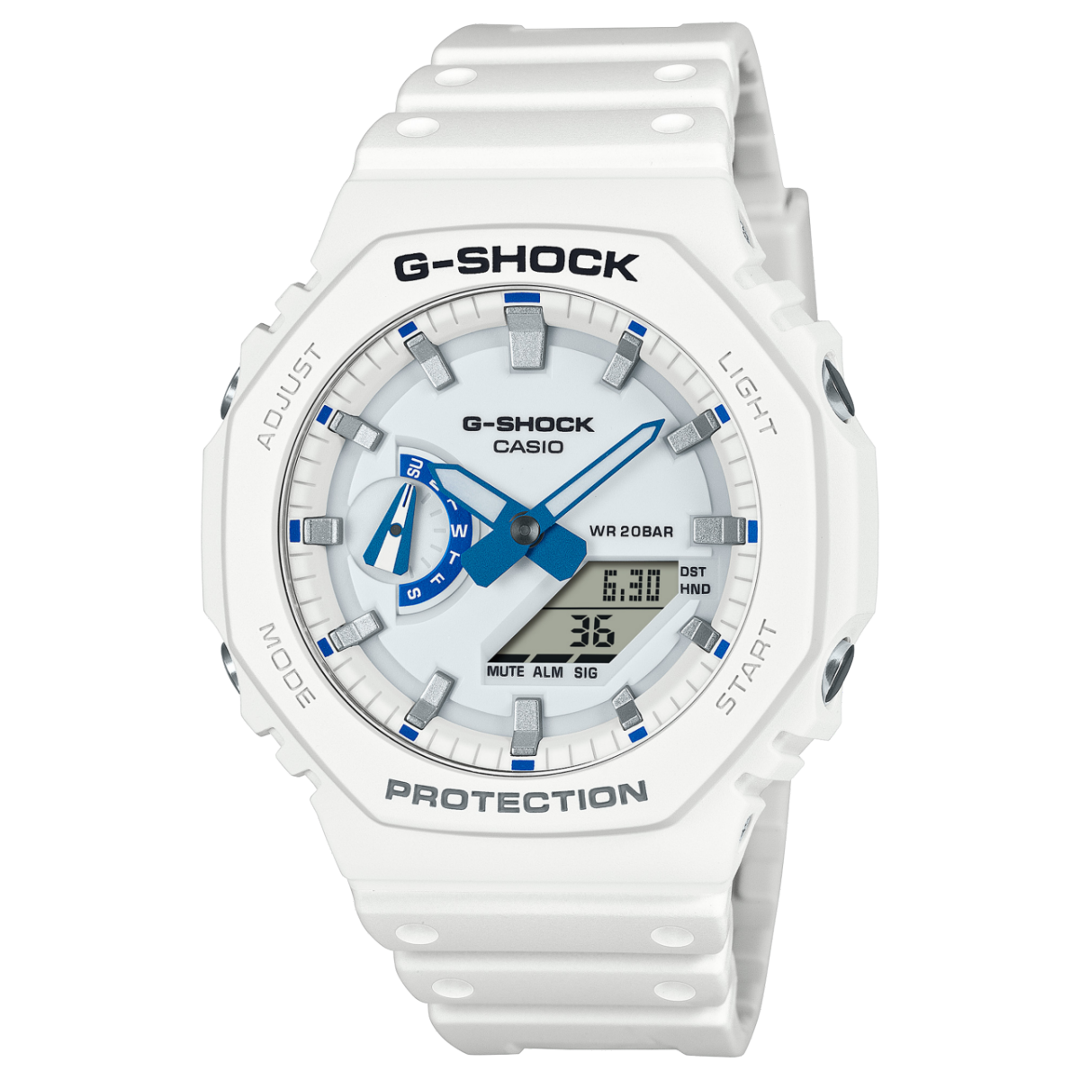 G-SHOCK GA-2100HDS-7A 手表 白色 #1