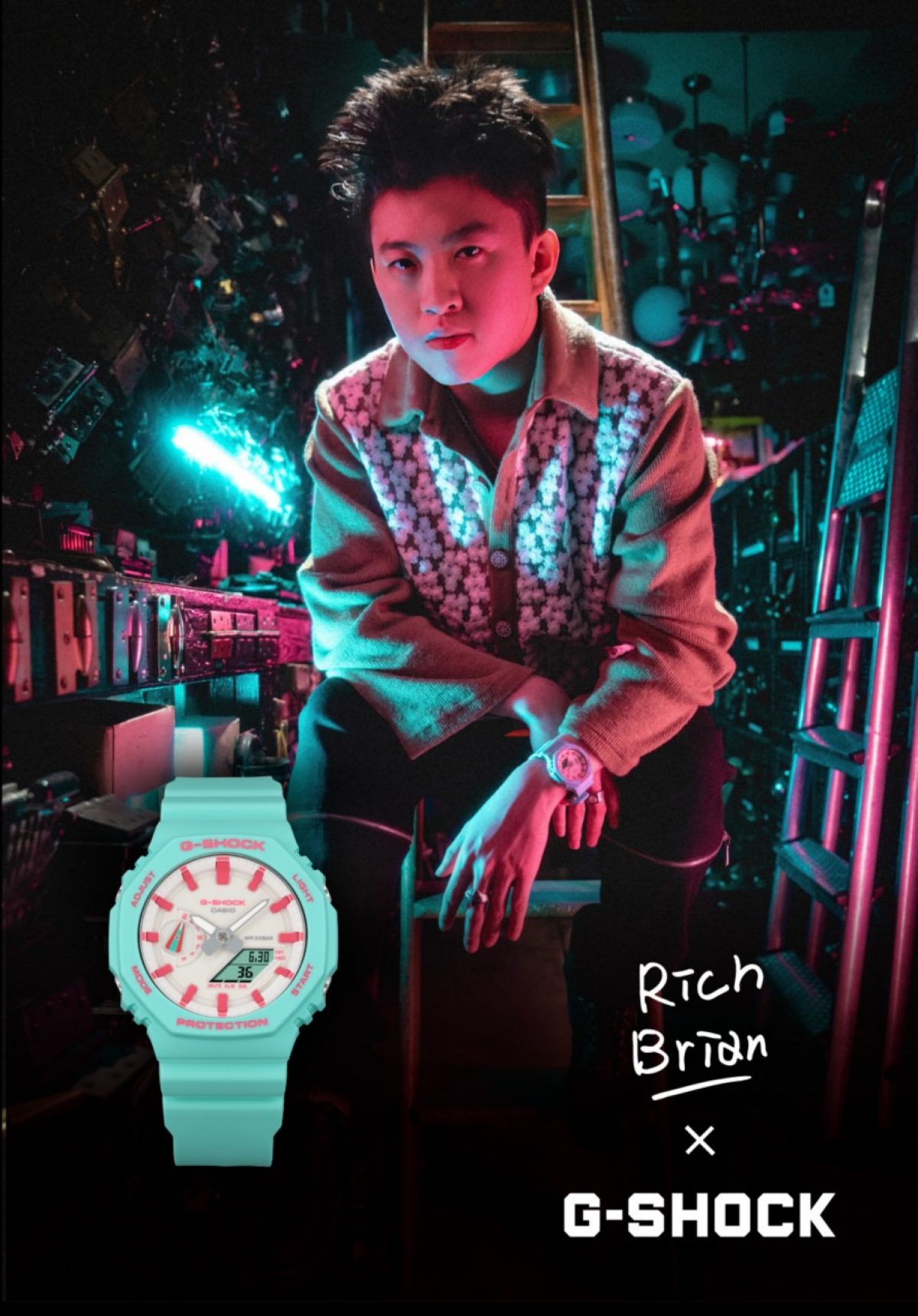 GA-2100RB-3A Key Visual  -Rich Brian #2