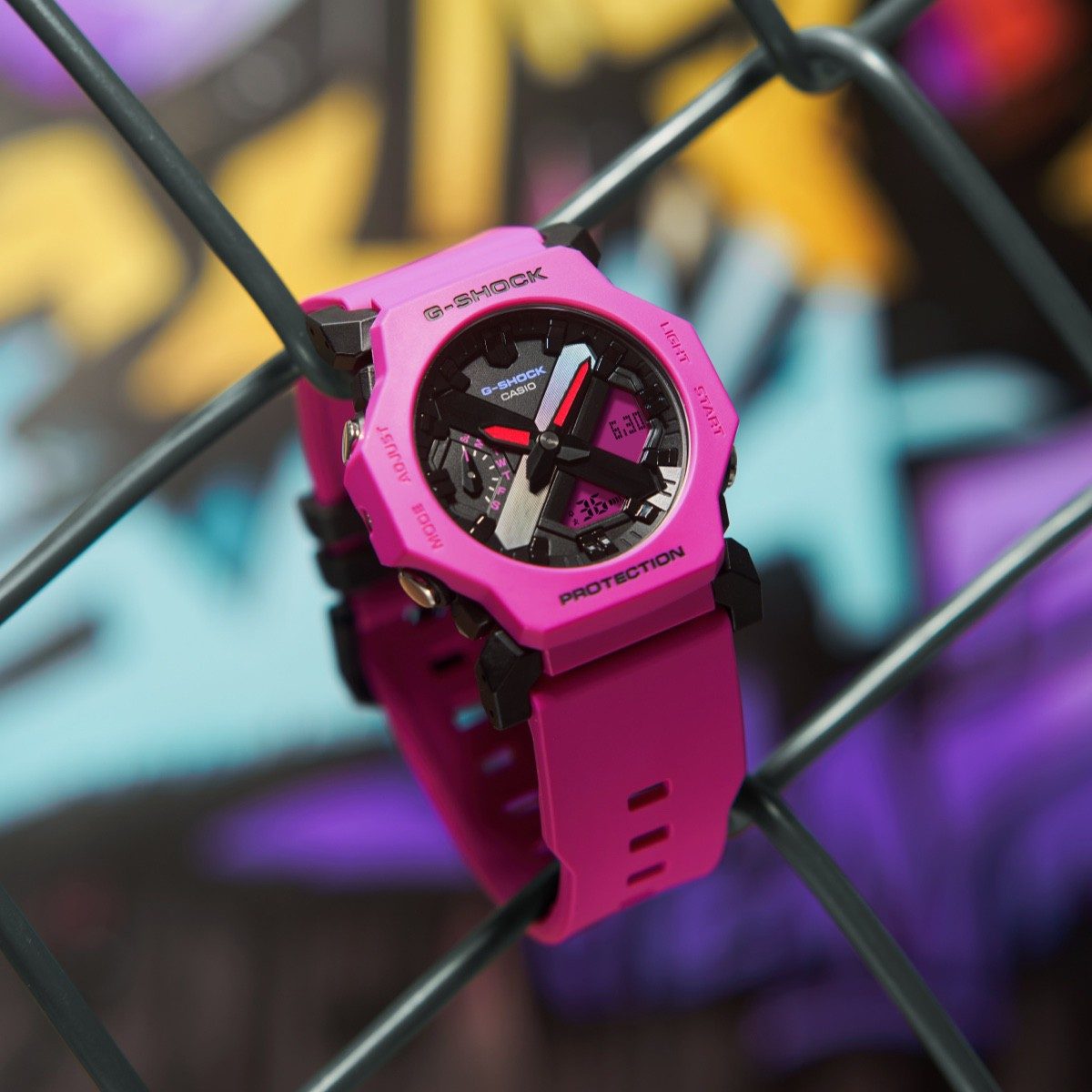 G-SHOCK GA-2300-4A 手表 粉色 #2