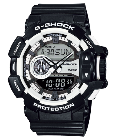 G-SHOCK GA-400-1A 手表 黑色 #1