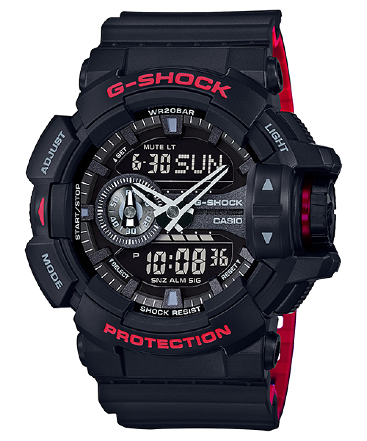 G-SHOCK GA-400HR-1A 手表 黑色 #1