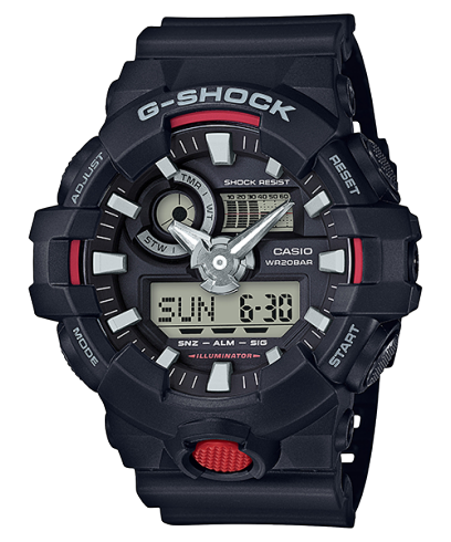 G-SHOCK GA-700-1A 手表 黑色 #1