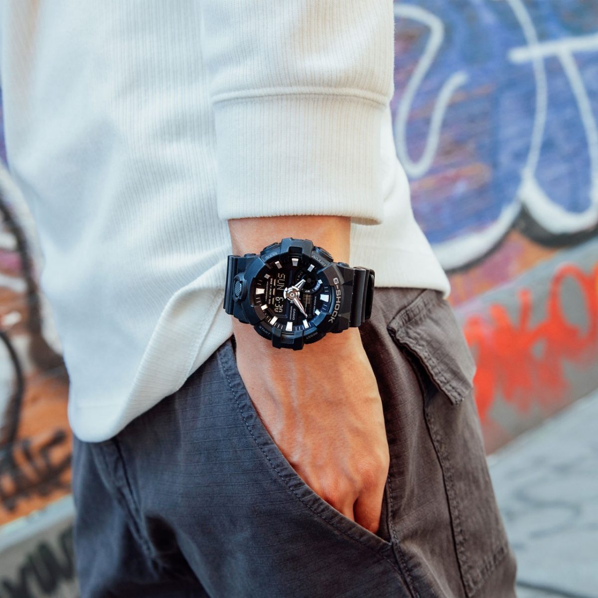 G-SHOCK GA-700-1B 手表 黑色 #2