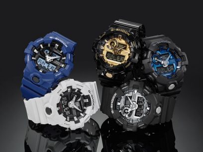 G-SHOCK GA-700-2A 手表 蓝色、浅蓝色 #2