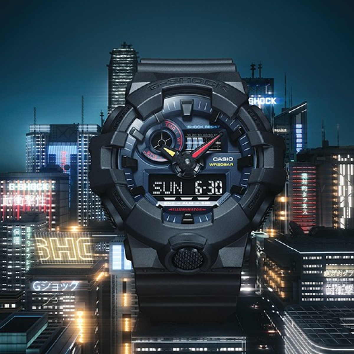 G-SHOCK GA-700BMC-1A 手表 黑色 #2