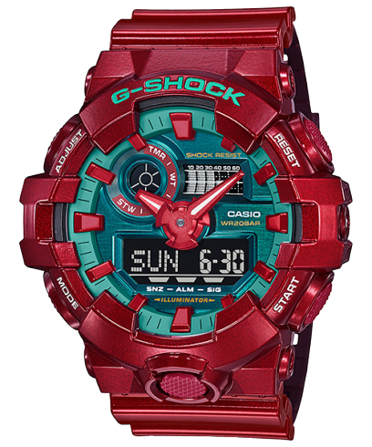 G-SHOCK GA-700DBR-4A 手表 红色 #1