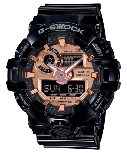 G-SHOCK GA-700MMC-1A 手表 黑色 #1